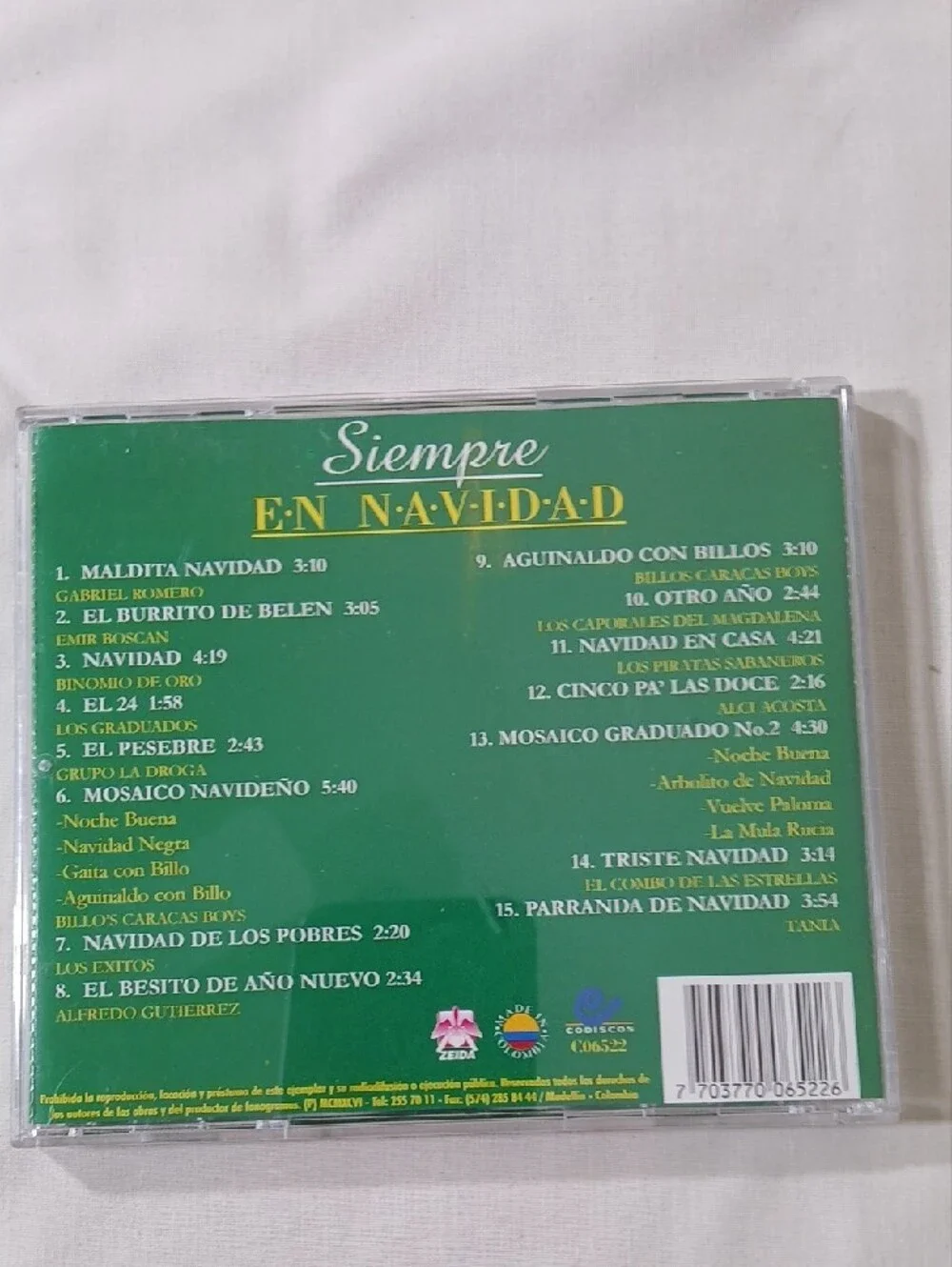 Holiday CD - Red